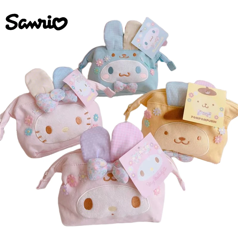 Sanrio Cartoon Portable Cosmetic Storage Bag HelloKitty Melody Cute Pom Pom Purin Cinnamoroll Large Capacity Small Square Bag
Sanrio Cartoon Portable Cosmetic Storage Bag HelloKitty Melody Cute Pom Pom Purin Cinnamoroll Large Capacity Small Square Bag