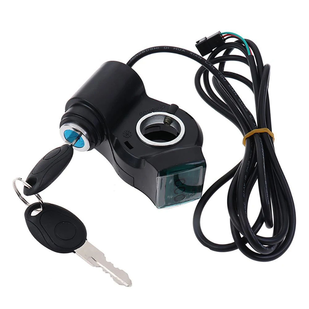 Power Switch Lock Battery Lock 24-72V Throttle Display Thumb Throttle Ebike Scooter With Key 12V~84V Universal
Power Switch Lock Battery Lock 24-72V Throttle Display Thumb Throttle Ebike Scooter With Key 12V~84V Universal