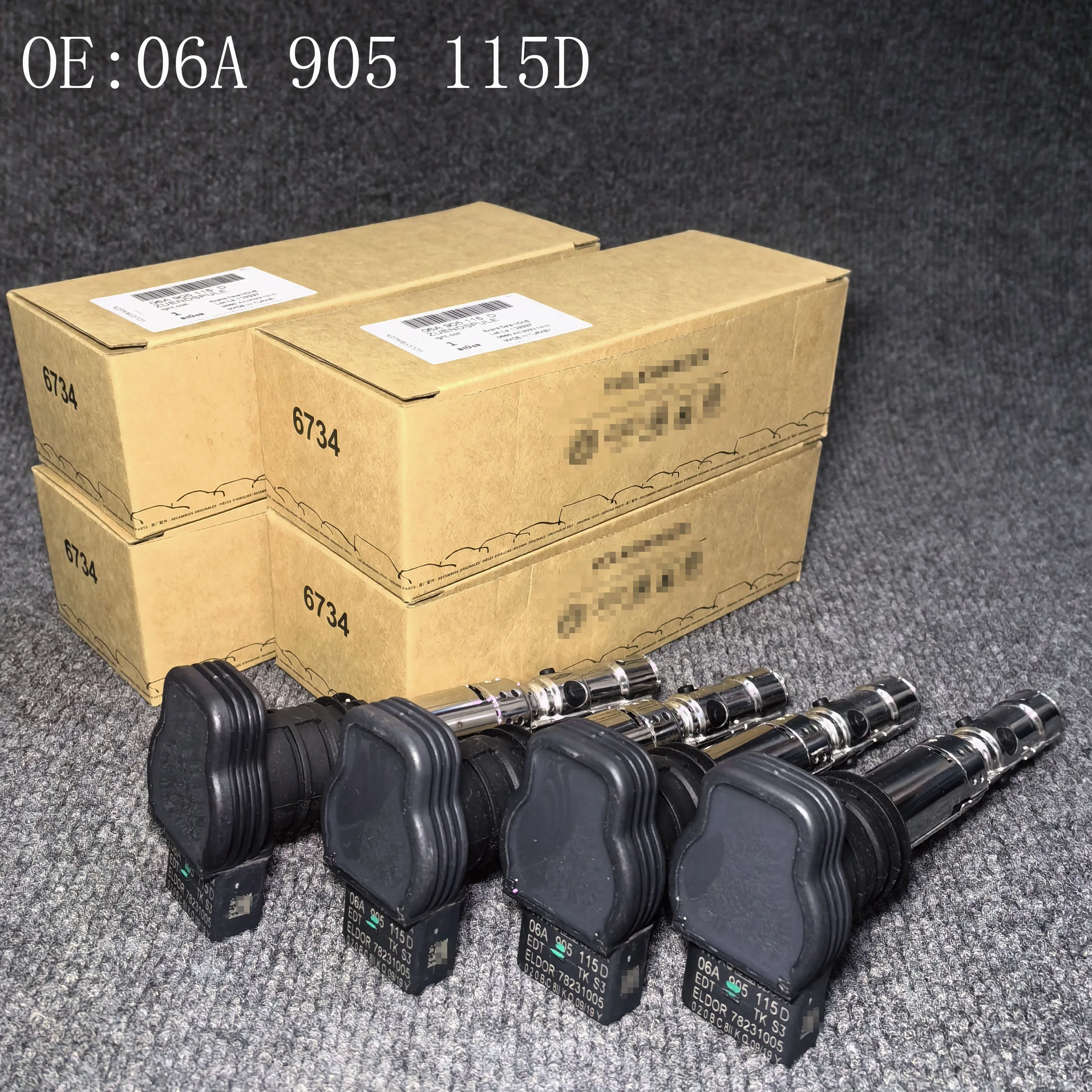 06A905115D Катушка зажигания для Audi A3 1,8 T quattro A4 VW Passat Golf NEW BEETLE Convertible Skoda Octavia Seat Toledo 06B905115R
06A905115D Катушка зажигания для Audi A3 1,8 T quattro A4 VW Passat Golf NEW BEETLE Convertible Skoda Octavia Seat Toledo 06B905115R