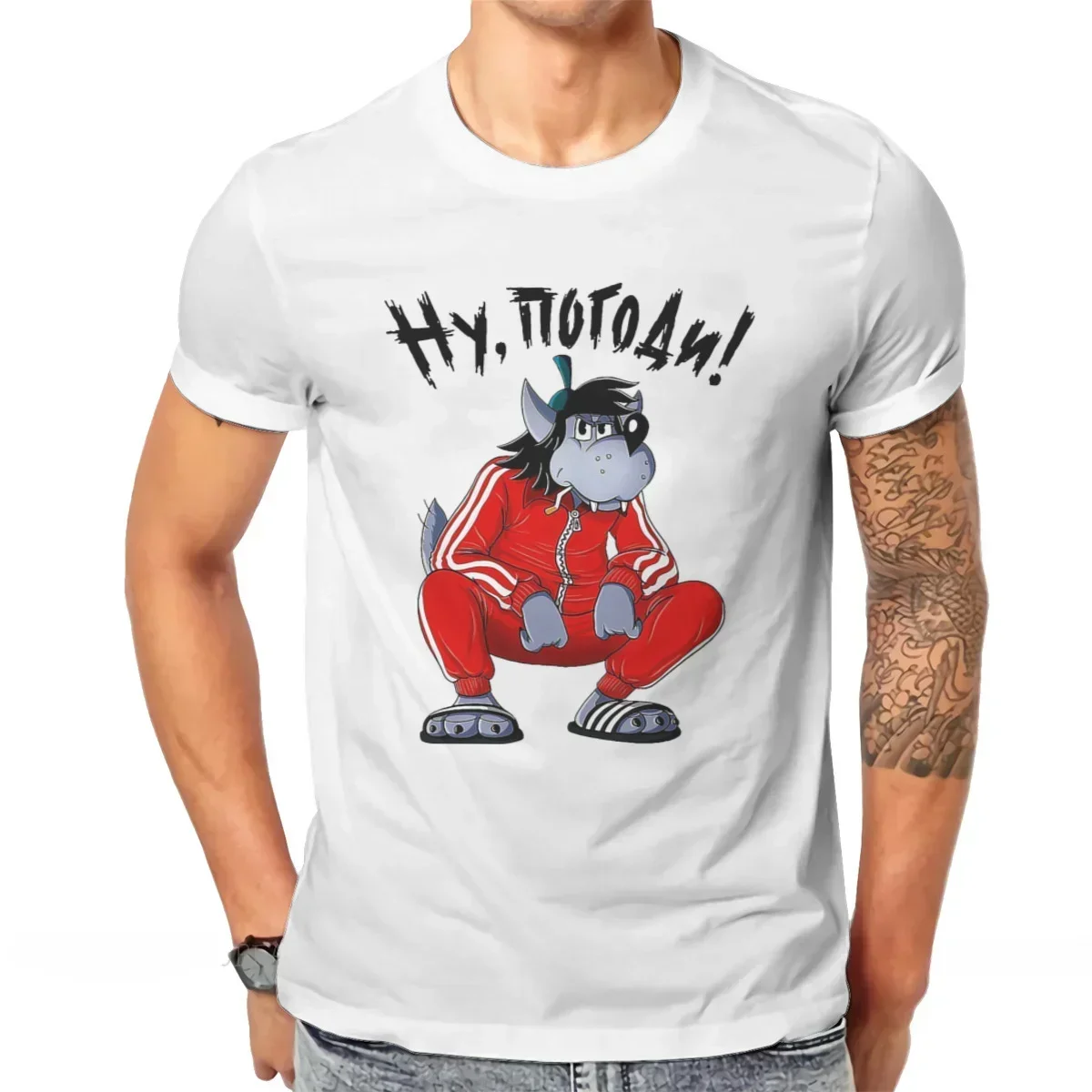 You wait for it Wolf Rabbit cartoon novelty print street casual comfortable trend summer short sleeve women's T-shirt
You wait for it Wolf Rabbit cartoon novelty print street casual comfortable trend summer short sleeve women's T-shirt