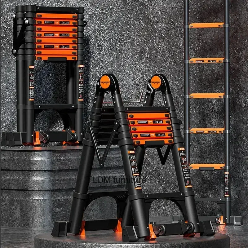 Home Telescopic Ladder Portable Lift Engineering Stairs Multifunction Aluminum Alloy Folding Ladder Thickened Herringbone Ladder
Home Telescopic Ladder Portable Lift Engineering Stairs Multifunction Aluminum Alloy Folding Ladder Thickened Herringbone Ladder