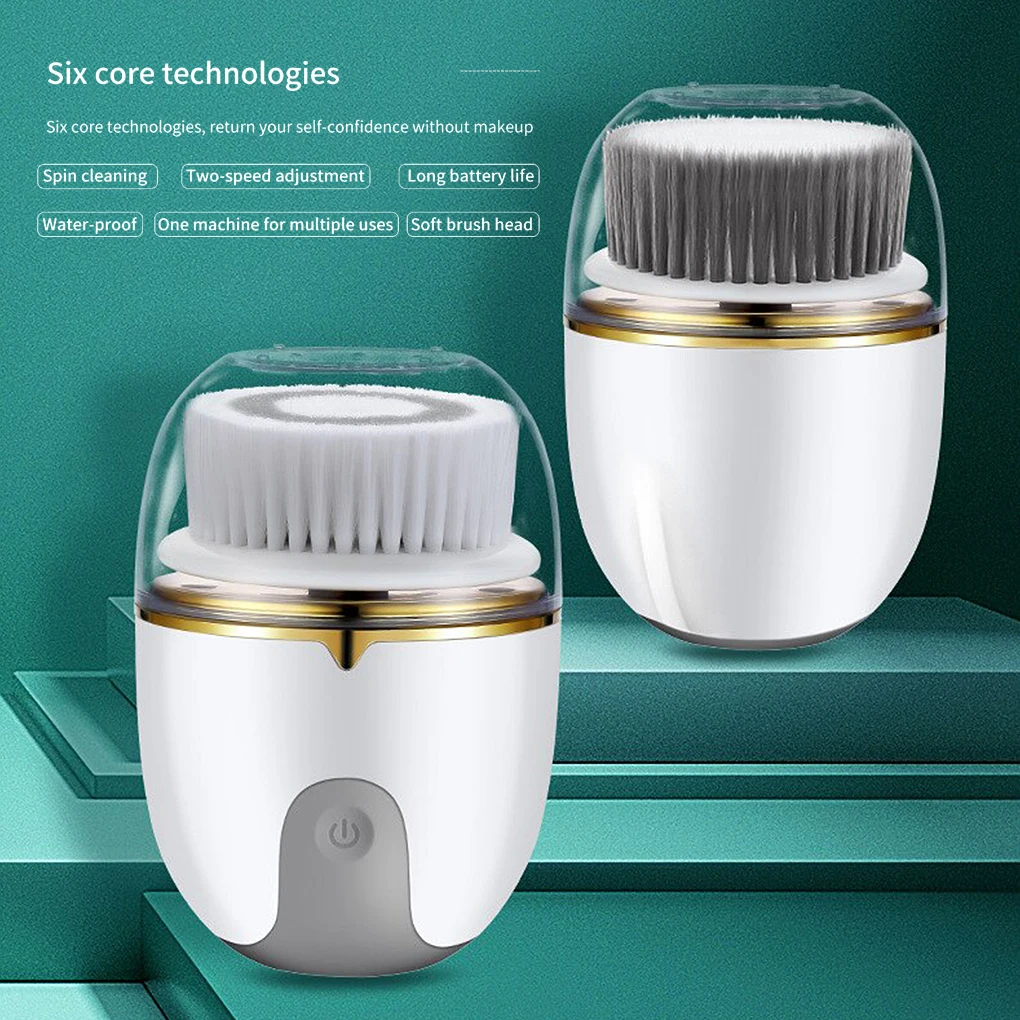 Electric Face Cleaning Brush 3 in 1 USB Charging 3 Scrubber Head 2 Speed Massager Cordless Facial Care Beauty Women Girls
Electric Face Cleaning Brush 3 in 1 USB Charging 3 Scrubber Head 2 Speed Massager Cordless Facial Care Beauty Women Girls