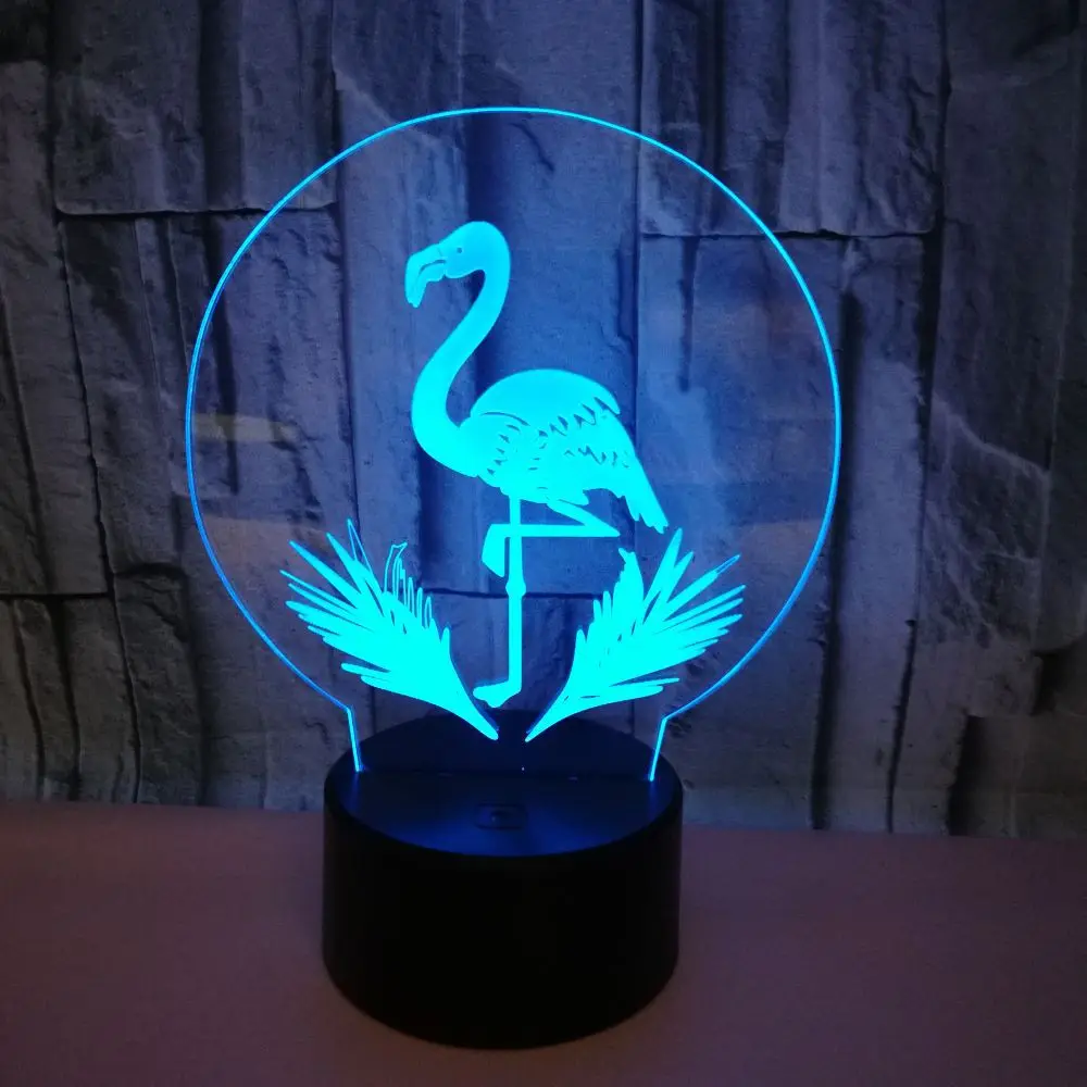 Strange 3d Night Lights Flamingo Colorful 3d Vision Desk Lamp Energy Saving Eye Care Led 3d Lights Table Lamps For Living Room
Strange 3d Night Lights Flamingo Colorful 3d Vision Desk Lamp Energy Saving Eye Care Led 3d Lights Table Lamps For Living Room