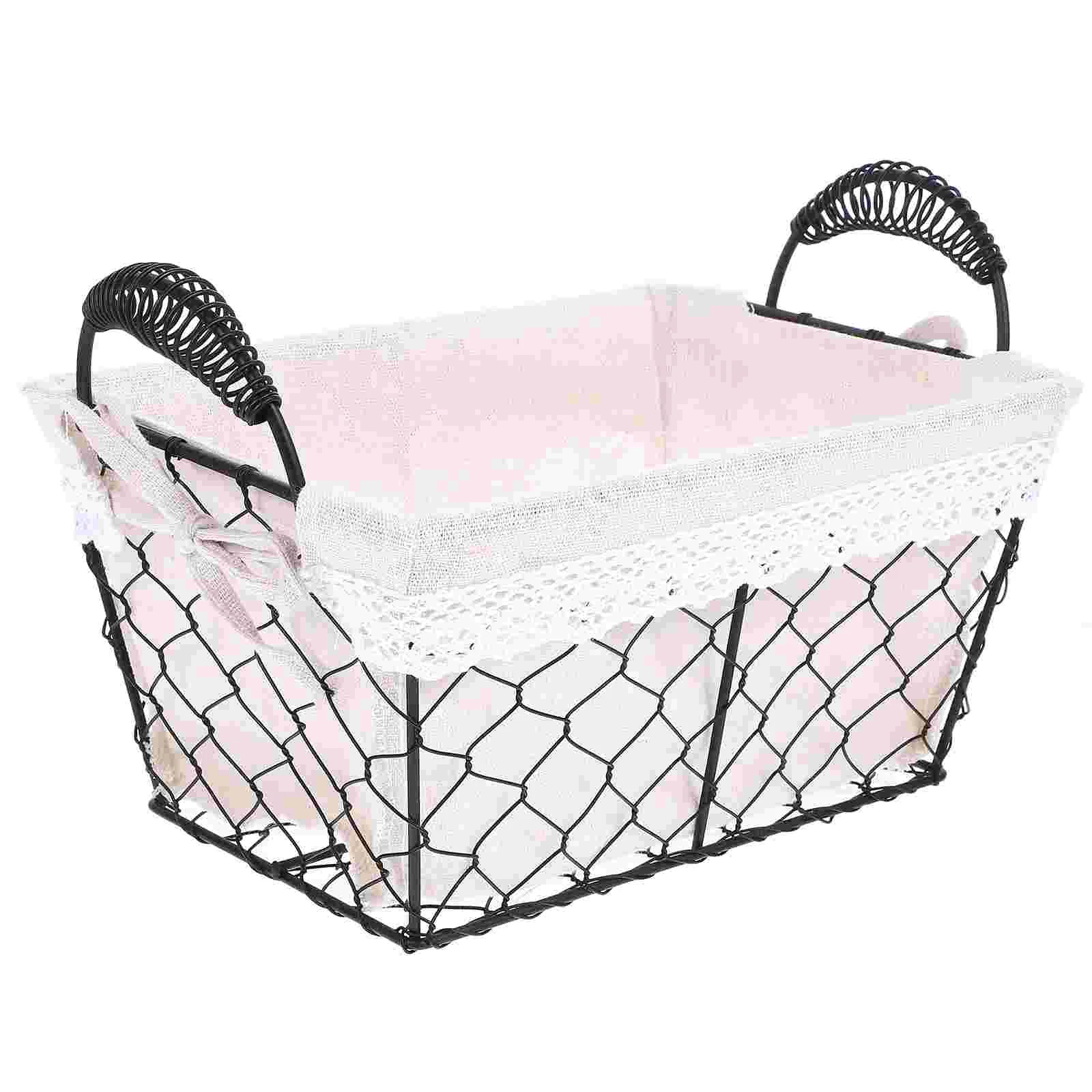Double Ear Portable Fruit Basket Wire Multi-function Iron Household Container Fruits Hamper
Double Ear Portable Fruit Basket Wire Multi-function Iron Household Container Fruits Hamper