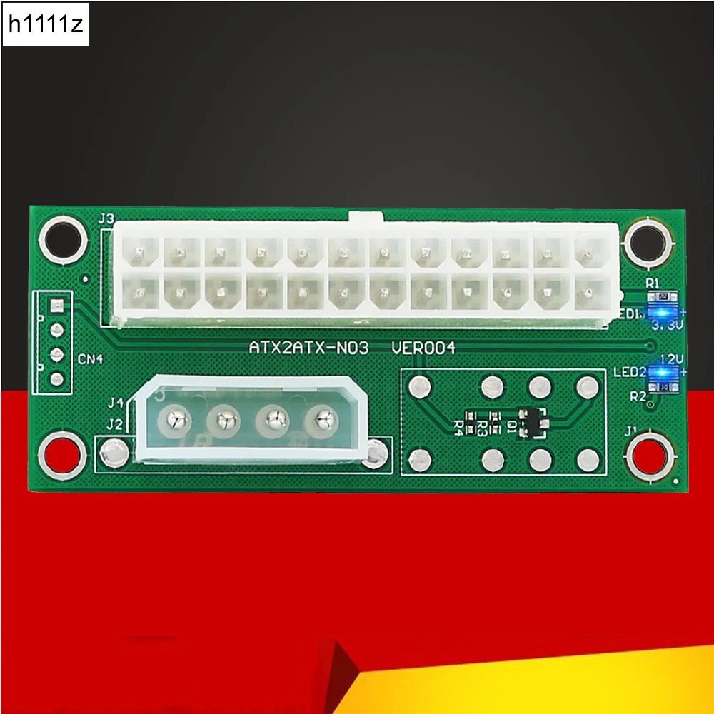 ATX 24Pin to 4Pin Power Supply Dual PSU Cable Adapter Connectors Sync Synchronous Starter Extender Card for Graphics Card Mining
ATX 24Pin to 4Pin Power Supply Dual PSU Cable Adapter Connectors Sync Synchronous Starter Extender Card for Graphics Card Mining