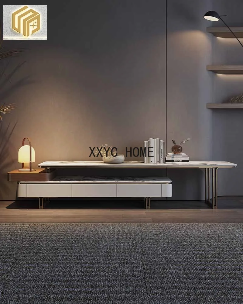 Italian Light Luxury Rock Plate TV Cabinet Simplified Modern Living Room Nordic Scalable Floor Cabinet Small Unit
Italian Light Luxury Rock Plate TV Cabinet Simplified Modern Living Room Nordic Scalable Floor Cabinet Small Unit