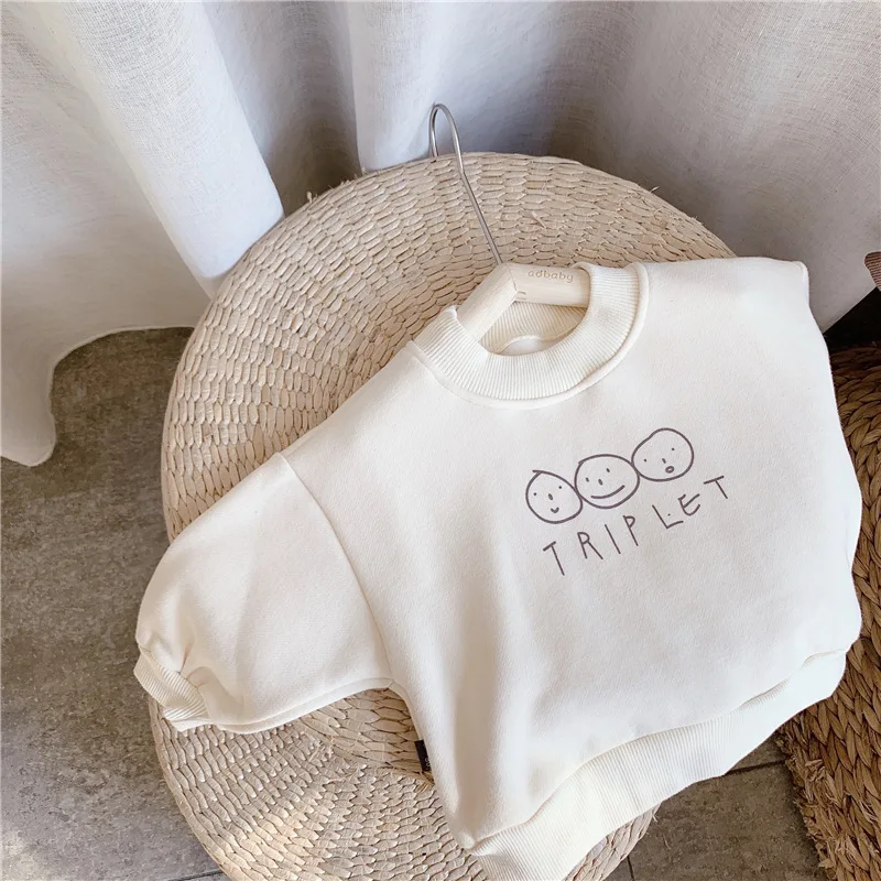 New Winter Cartoon Printed Toddlers Kids Fleece Thicken Sweatshirts Korean Style Warm Unisex Children Pullovers Tops
New Winter Cartoon Printed Toddlers Kids Fleece Thicken Sweatshirts Korean Style Warm Unisex Children Pullovers Tops