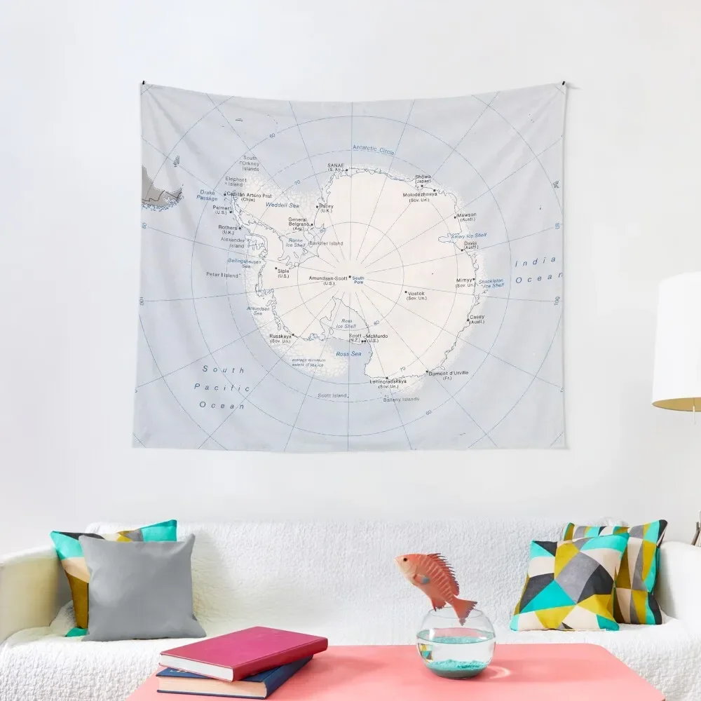 Map of the Antarctic Region (1982) Tapestry Room Aesthetic Decor For Bedroom Tapestry
Map of the Antarctic Region (1982) Tapestry Room Aesthetic Decor For Bedroom Tapestry