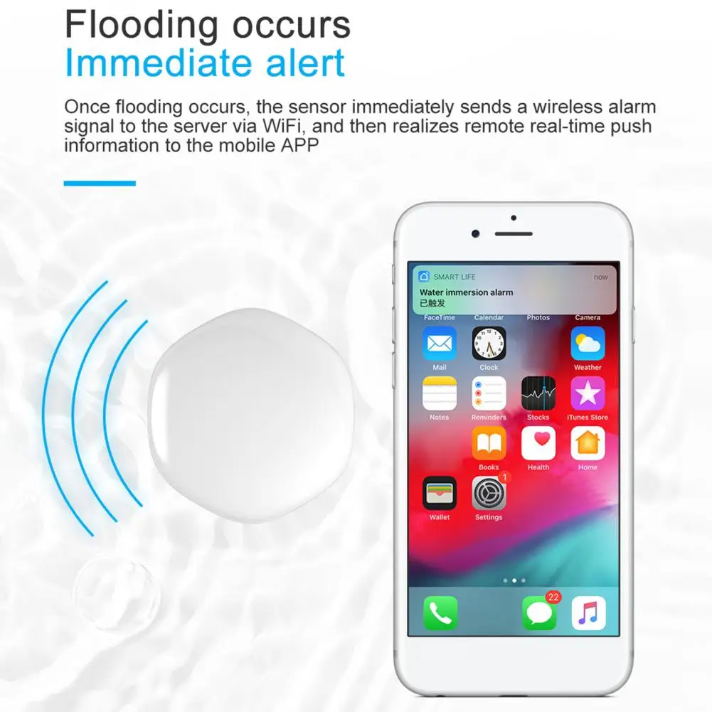 Water Leakage Sensor Practical Easy to Use Alarm Overflow Security Alarm System for Bathroom
Water Leakage Sensor Practical Easy to Use Alarm Overflow Security Alarm System for Bathroom