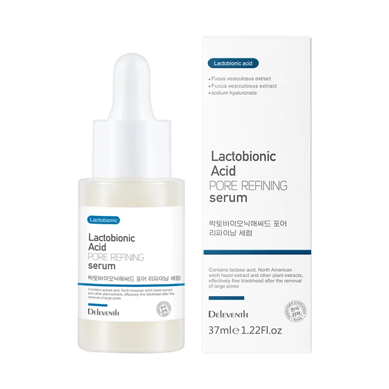 37ml Lactobionic Acid Repair Pore Shrink Face Serum Hyaluronic Moisturizing Gentle Tender Smooth Skin Ginger Root Firming
37ml Lactobionic Acid Repair Pore Shrink Face Serum Hyaluronic Moisturizing Gentle Tender Smooth Skin Ginger Root Firming
