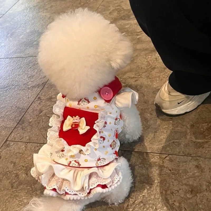 Summer Thin Pet Dog Skirt Teddy Bears Cat Princess Dress Maltese Dog Clothes Puppy Dresses for Small Dogs Puppy Clothes
Summer Thin Pet Dog Skirt Teddy Bears Cat Princess Dress Maltese Dog Clothes Puppy Dresses for Small Dogs Puppy Clothes