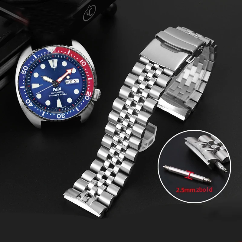 Ремешок из нержавеющей стали для часов Seiko, твердый браслет для часов с изображением черепашек из серии Abalone, проспект SRPA21, SRP777, SRPC25, SRP773, SRP775, SRP779, 22 мм
Ремешок из нержавеющей стали для часов Seiko, твердый браслет для часов с изображением черепашек из серии Abalone, проспект SRPA21, SRP777, SRPC25, SRP773, SRP775, SRP779, 22 мм