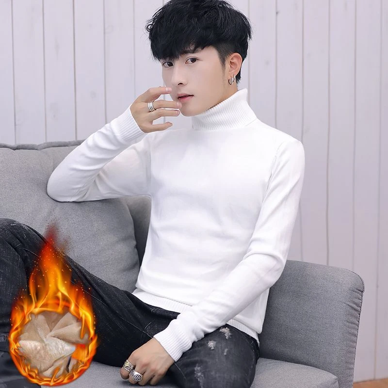 Korean Fashion Sweaters Men Autumn Solid Color Sweaters Slim Fit Men Street Wear Mens Clothes Knitted Sweater Men Pullovers E606
Korean Fashion Sweaters Men Autumn Solid Color Sweaters Slim Fit Men Street Wear Mens Clothes Knitted Sweater Men Pullovers E606