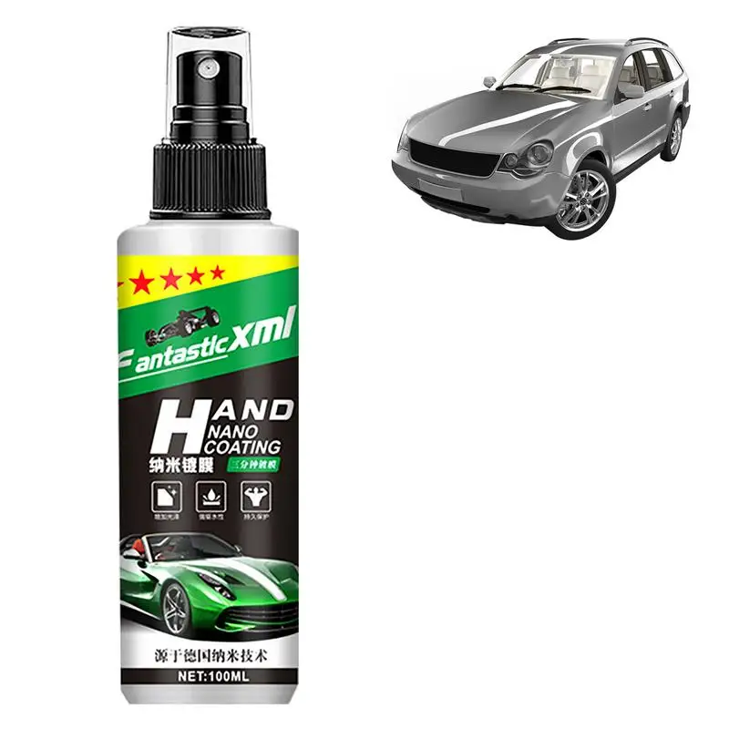 

Hydrophobic Car Polish Nano Coating Agent Rainproof Waterproof Coating Agents Ceramic Repair Sprays For Trucks Motorcycles