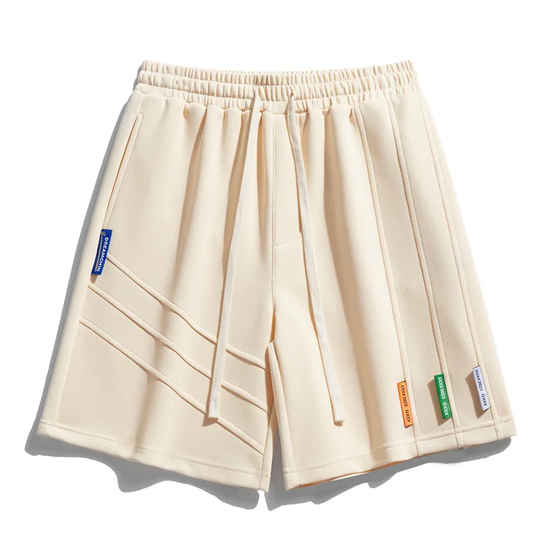 Men Summer New Black Elastic Waist Letter Printing Pants Fashion Casual Loose Comfortable All-match Westernization Shorts 
Men Summer New Black Elastic Waist Letter Printing Pants Fashion Casual Loose Comfortable All-match Westernization Shorts