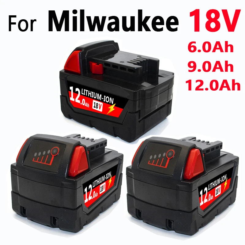 2604-20 For Milwaukee M18 Battery 1.2Ah m18 Battery For Milwaukee 18V 48-11-1815 48-11-1850 2604-22 2708-22 Power Tool Battery
2604-20 For Milwaukee M18 Battery 1.2Ah m18 Battery For Milwaukee 18V 48-11-1815 48-11-1850 2604-22 2708-22 Power Tool Battery