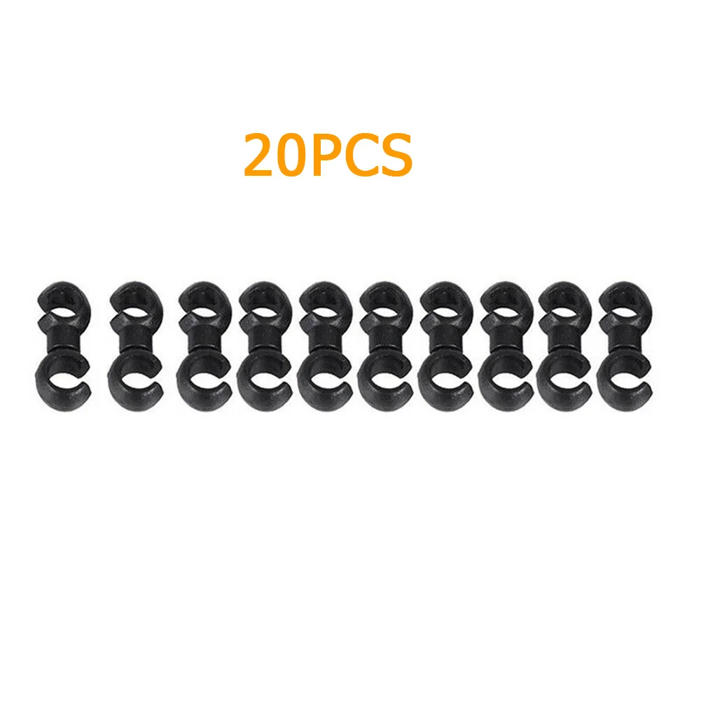 20pcs Bike Cable Clips Stop Cable Brake & Gear Cable Tidy Clip S Shaped Hook Rotating Portable MTB Road Fixed Gear Bike Fittings
20pcs Bike Cable Clips Stop Cable Brake & Gear Cable Tidy Clip S Shaped Hook Rotating Portable MTB Road Fixed Gear Bike Fittings