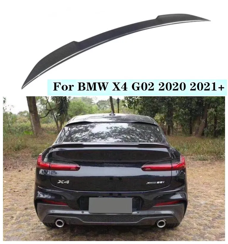 High Quality Carbon Fiber Rear Trunk Lip Spoiler Splitter Wing Fits For BMW X4 G02 2019 2020 2021 2022+
High Quality Carbon Fiber Rear Trunk Lip Spoiler Splitter Wing Fits For BMW X4 G02 2019 2020 2021 2022+