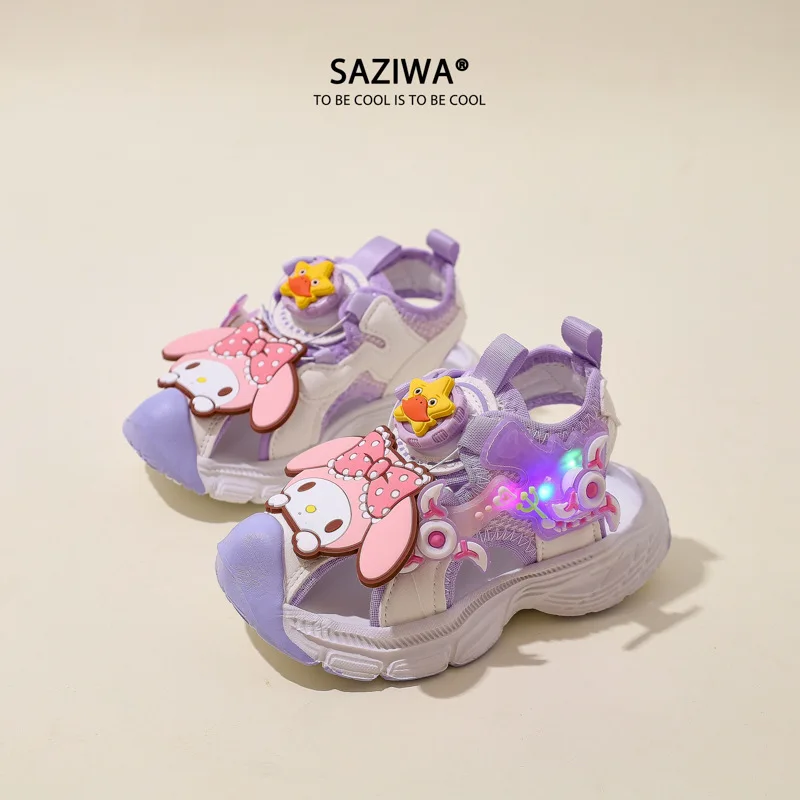 Summer Miniso Kawaii My Melody Anime Baotou Beach Sandals Cute Cartoon Light Casual Breathable Shoes Lovely Gifts for Kids
Summer Miniso Kawaii My Melody Anime Baotou Beach Sandals Cute Cartoon Light Casual Breathable Shoes Lovely Gifts for Kids