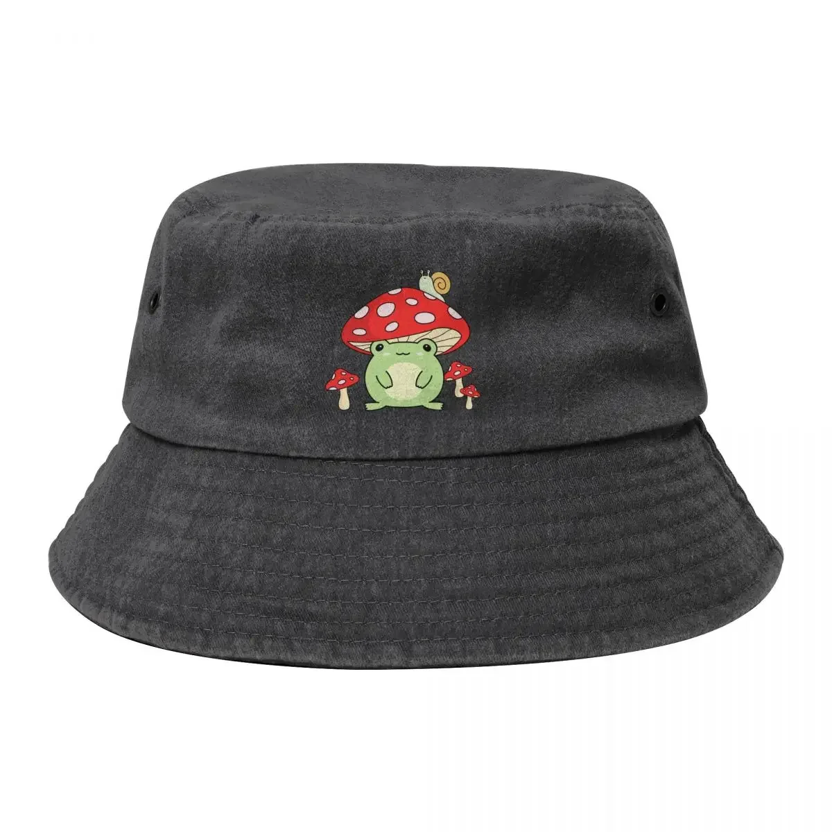 Frog with Mushroom Hat - kawaii Frog Cottagecore Aesthetic Bucket Hat Hood party Hat Mountaineering custom For Girls Men's
Frog with Mushroom Hat - kawaii Frog Cottagecore Aesthetic Bucket Hat Hood party Hat Mountaineering custom For Girls Men's