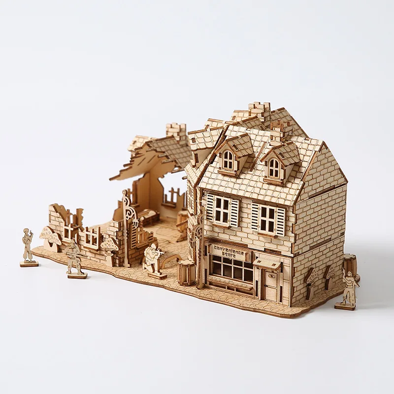 3d Wooden Puzzle 1942 War House Simulation Model Models Kit DIY Assembly Toy Model Building Kits for Kids Adults Gifts
3d Wooden Puzzle 1942 War House Simulation Model Models Kit DIY Assembly Toy Model Building Kits for Kids Adults Gifts