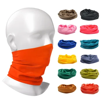 Máscara de Rosto Versátil para Ciclismo e Esportes ao Ar Livre: Proteção e Conforto Absolutos 10 Seamless Riding Face Mask Dustproof Bandana Men Tube Polyester Neck Cover Gaiter Balaclava Women Head Scarf Bike Hiking Headband