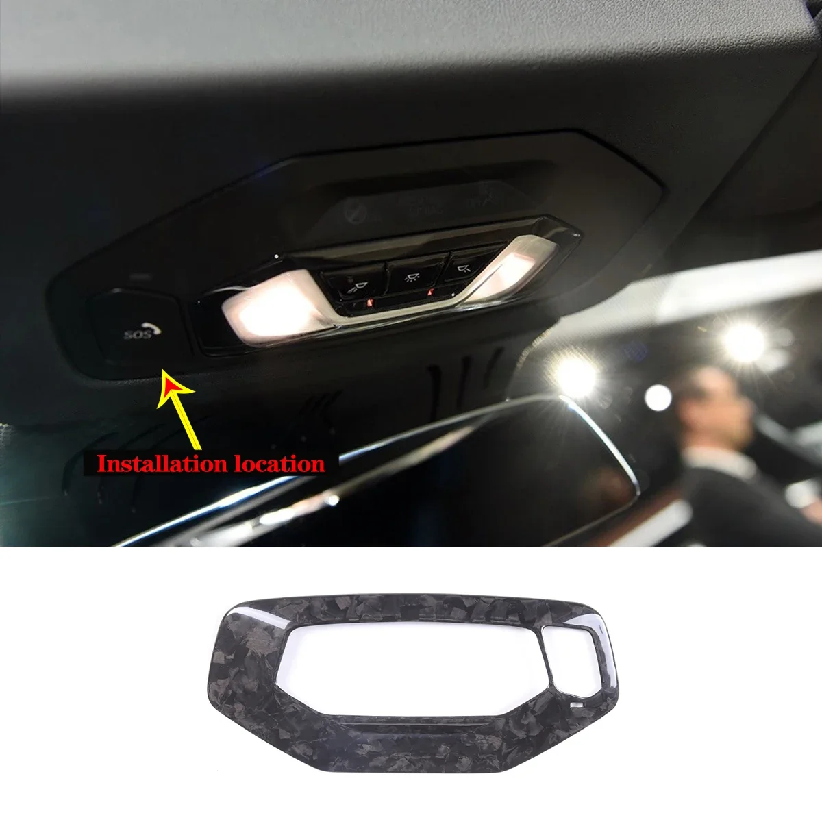 For BMW 8 Series G14 G15 2019-2023 Real Carbon Fiber Car Front Reading Lights Frame Cover Trim Sticker Car Accessories
For BMW 8 Series G14 G15 2019-2023 Real Carbon Fiber Car Front Reading Lights Frame Cover Trim Sticker Car Accessories