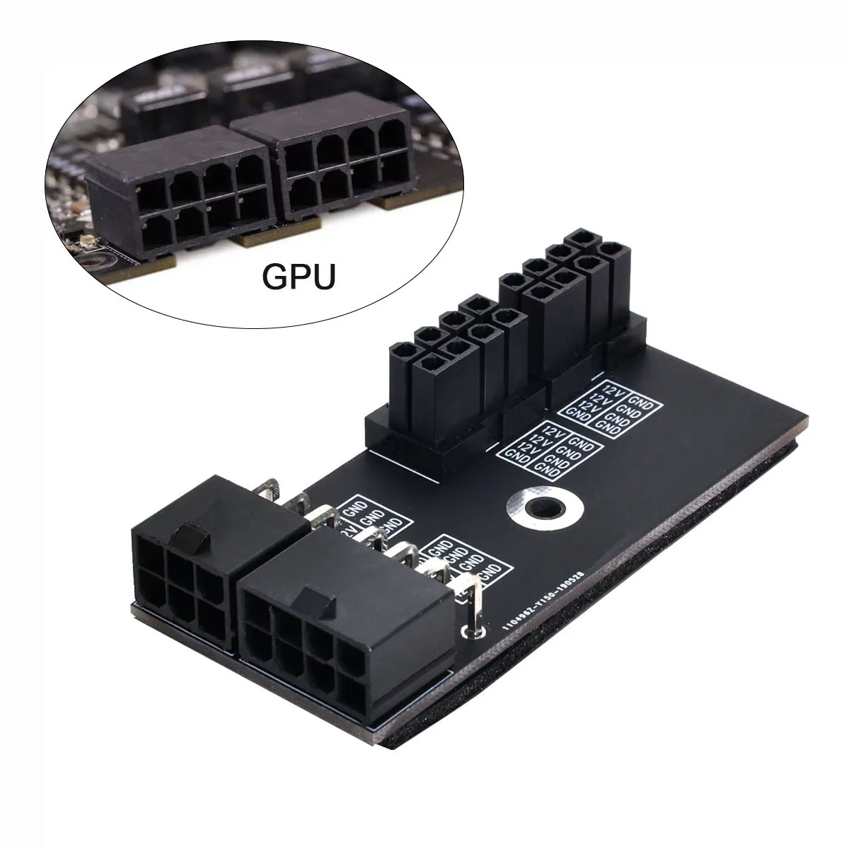 CY двойной ATX 8Pin разъем на 6 + 8pin штекер 180 градусов угловой адаптер питания для GPU
CY двойной ATX 8Pin разъем на 6 + 8pin штекер 180 градусов угловой адаптер питания для GPU