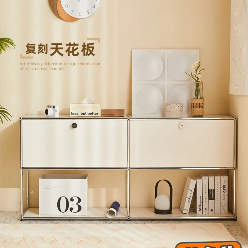 

Modular combination: stainless steel chest of drawers, shoe cabinet, storage sideboard, tea storage storage, TV cabinet, second-