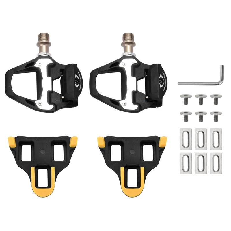 Cycling Road Bike Bicycle Self-Locking Pedals For SHIMANO SPD SL Road Bike Clipless Pedals Kit
Cycling Road Bike Bicycle Self-Locking Pedals For SHIMANO SPD SL Road Bike Clipless Pedals Kit