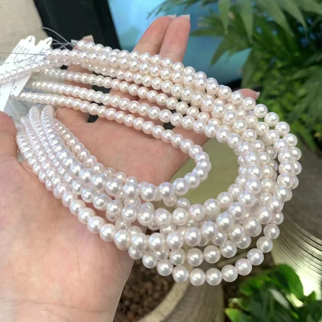 6-6.5mm Seawater Pearls Necklace for Women Akoya Fine High Luster Round Pearls 925 Sterling Silver Jewelry Wedding Party Gift
6-6.5mm Seawater Pearls Necklace for Women Akoya Fine High Luster Round Pearls 925 Sterling Silver Jewelry Wedding Party Gift