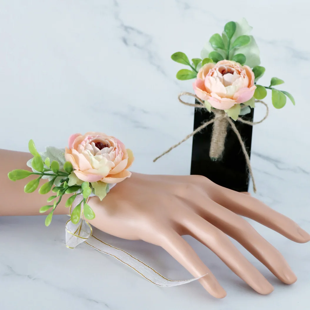 Wedding accessories bridegroom bride corsage banquet sisters boudoir wrist flower imitation flower bridesmaid hand flower
Wedding accessories bridegroom bride corsage banquet sisters boudoir wrist flower imitation flower bridesmaid hand flower