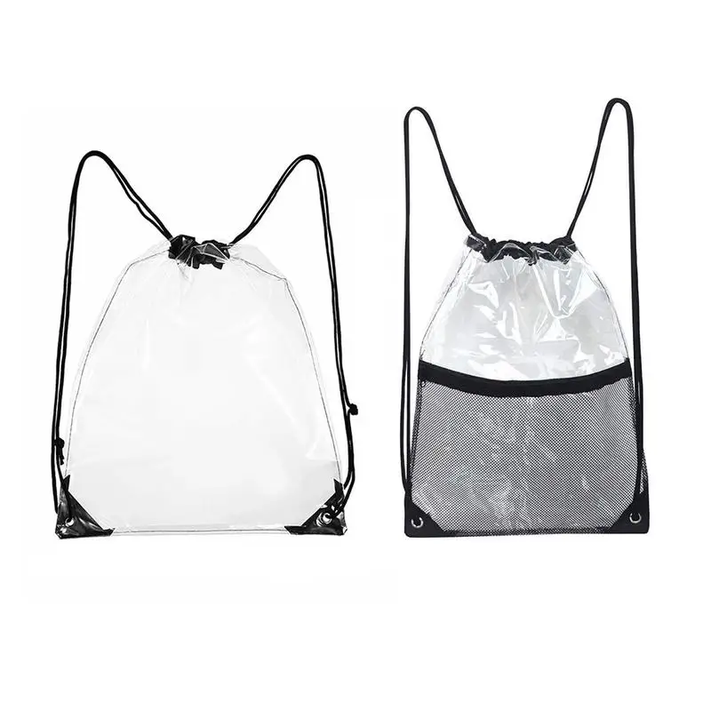 Transparent Drawstring Backpack Fruit Storage Tote Gym Bag Sport Pack Unisex Large Capacity Lightweight Beach Backpack
Transparent Drawstring Backpack Fruit Storage Tote Gym Bag Sport Pack Unisex Large Capacity Lightweight Beach Backpack
