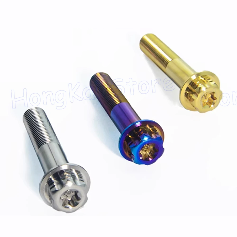 1Pcs M12*40/60/120mm Titanium Bolts Internal And External Plum Screw Pitch 1.25/1.5mm Motorbike Modification Screws
1Pcs M12*40/60/120mm Titanium Bolts Internal And External Plum Screw Pitch 1.25/1.5mm Motorbike Modification Screws
