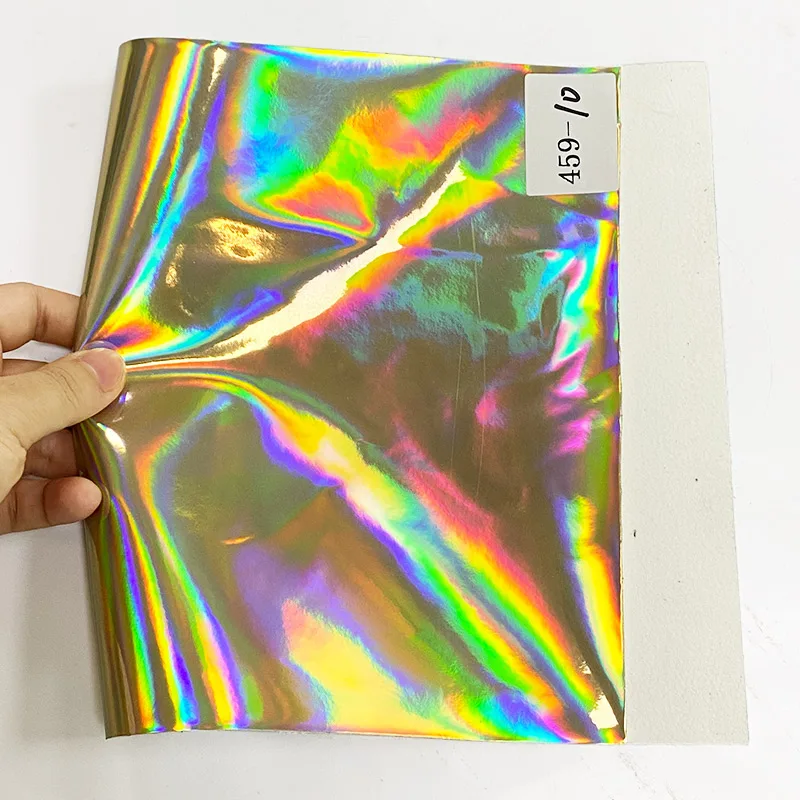 Mirror Laser Metallic TPU Faux Leather Fabric Sheet For Making Notebook Cover Shoe/Bag/Decor/DIY Accessories/Clothing 30*135CM
Mirror Laser Metallic TPU Faux Leather Fabric Sheet For Making Notebook Cover Shoe/Bag/Decor/DIY Accessories/Clothing 30*135CM