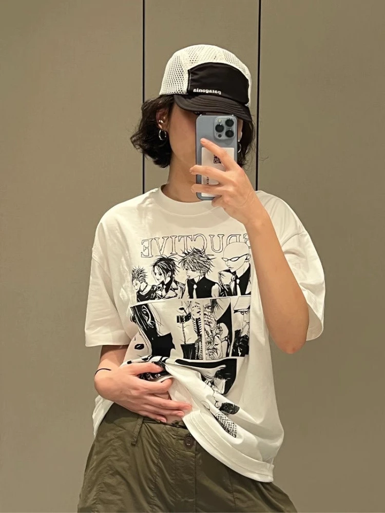 HOUZHOU Nana Anime Printed T-shirt Women Japanese Y2k Graphic T Shirts Harajuku Summer Short Sleeve Tees Casual Grunge Tops
HOUZHOU Nana Anime Printed T-shirt Women Japanese Y2k Graphic T Shirts Harajuku Summer Short Sleeve Tees Casual Grunge Tops
