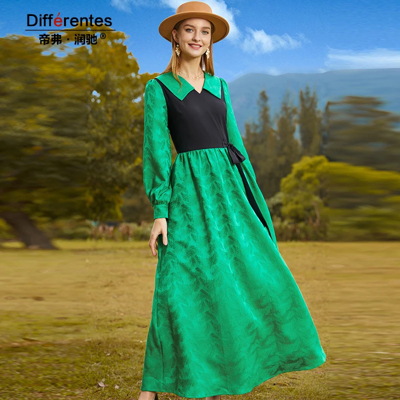 Patchwork Design Jacquard Dress Party Wedding Evening Dress for Women Photography Clothing Ball Gown Dress Long Sleeve Robe
Patchwork Design Jacquard Dress Party Wedding Evening Dress for Women Photography Clothing Ball Gown Dress Long Sleeve Robe