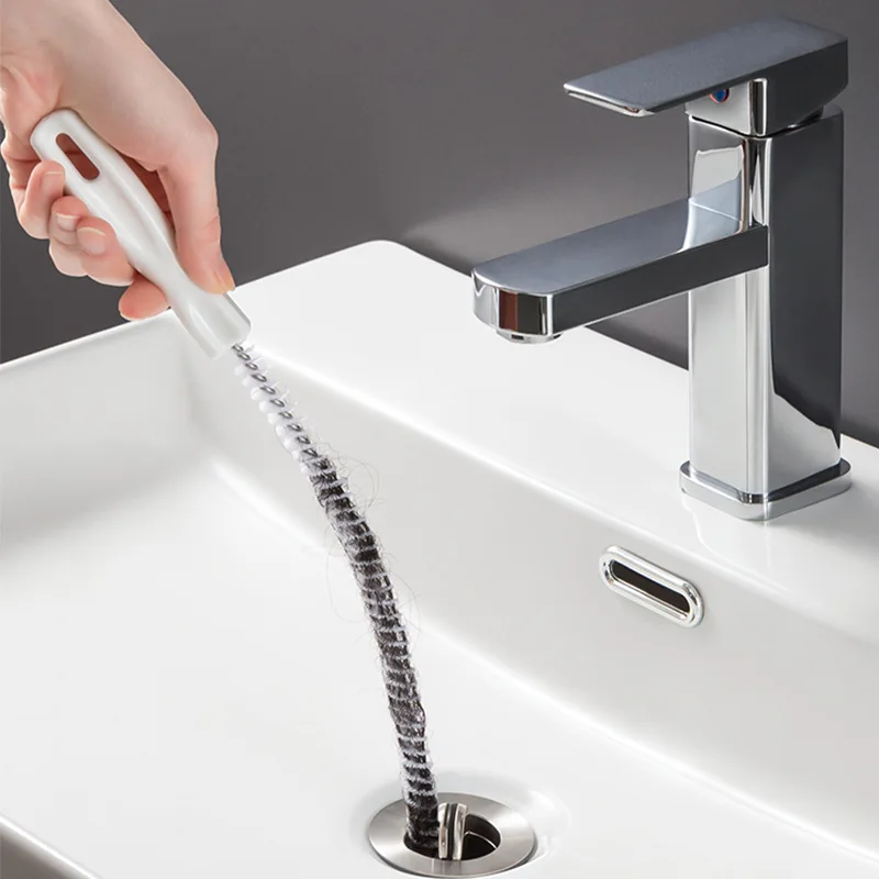 Гибкая щетка для удаления отверстий в канализации, 45 см
Гибкая щетка для удаления отверстий в канализации, 45 см