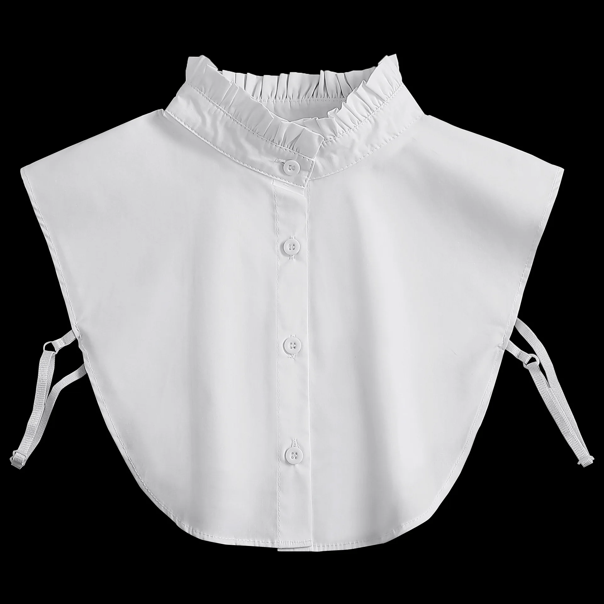 Linbaiway Stand Ruffle Shirt Fake Collar for Women White Detachable False Collar Lapel Sweater Blouse Top Removable Faux Collars
Linbaiway Stand Ruffle Shirt Fake Collar for Women White Detachable False Collar Lapel Sweater Blouse Top Removable Faux Collars