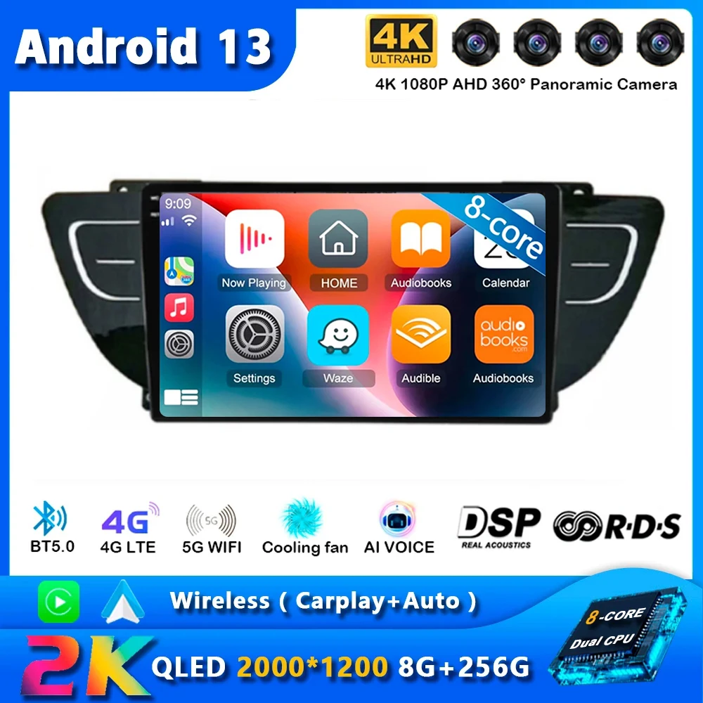 

Android 13 Car Radio For Geely Atlas NL-3 2016 2017 2018 2019 2020 Navigation GPS Multimedia Player Stereo wifi Carplay DSP BT