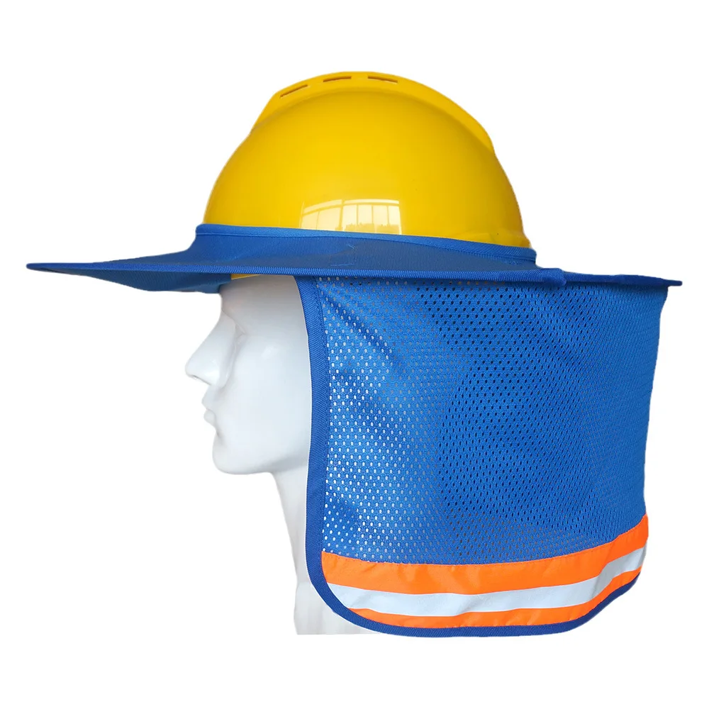 Generic Safety Hard Hat Sun Shade Neck Protection High Visibility