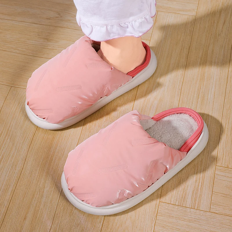 Women's Autumn and Winter Plush Anti Slip Cotton Shoes for Couples At Home Outdoor Men's Waterproof and Anti Slip CasualSlippers
Women's Autumn and Winter Plush Anti Slip Cotton Shoes for Couples At Home Outdoor Men's Waterproof and Anti Slip CasualSlippers