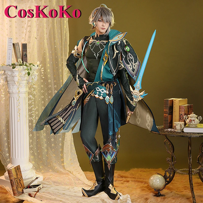CosKoKo alhaiтэм Косплей Аниме игра Genshin ударопрочный костюм модный красивый сражение Unifrom Хэллоуин
CosKoKo alhaiтэм Косплей Аниме игра Genshin ударопрочный костюм модный красивый сражение Unifrom Хэллоуин