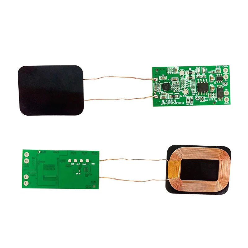 5W Wireless Charging Receiver Module, Circuit Board Coil, Built-in Modified Lithium Battery Charging Protection Board Scheme
5W Wireless Charging Receiver Module, Circuit Board Coil, Built-in Modified Lithium Battery Charging Protection Board Scheme