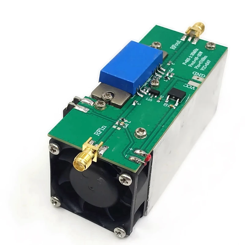 1 PCS RF Power Amplifier 915Mhz 18W 17DB Long Range Extender Signal As Shown ABS Multifunction Transmitter RF Module
1 PCS RF Power Amplifier 915Mhz 18W 17DB Long Range Extender Signal As Shown ABS Multifunction Transmitter RF Module