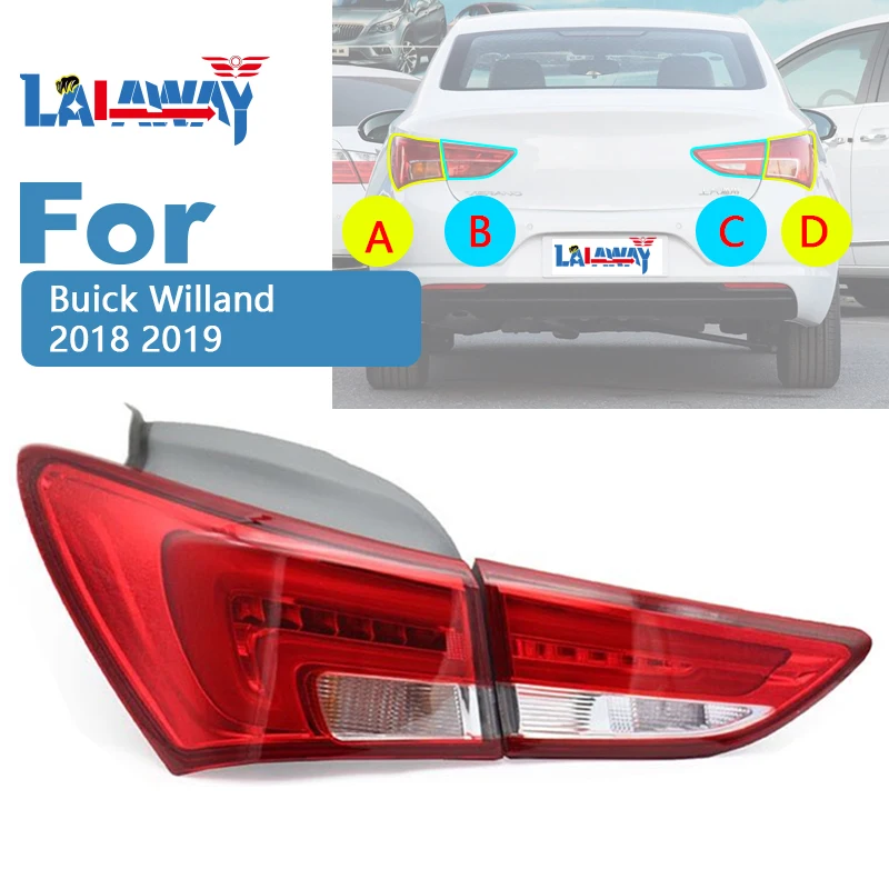 For Buick Willand 2018 2019 Rear Headlight Housing Light Lamp Assembly Side Assembly Replacement Lampshade Brake Light
For Buick Willand 2018 2019 Rear Headlight Housing Light Lamp Assembly Side Assembly Replacement Lampshade Brake Light