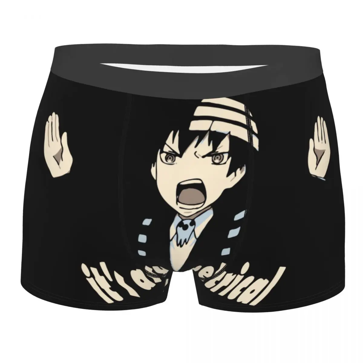 Men's Death The Kid Asymmetrical Boxer Briefs Shorts Panties Soft Underwear Soul Eater Male Sexy Underpants
Men's Death The Kid Asymmetrical Boxer Briefs Shorts Panties Soft Underwear Soul Eater Male Sexy Underpants