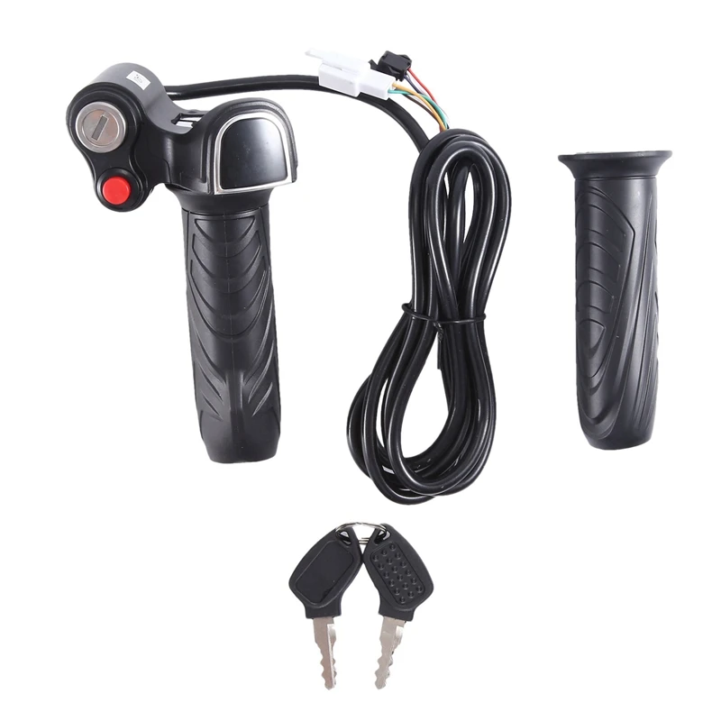 1 Set Electric Scooter Bike Throttle Speed Adjustment Handle With Key Lock Display Handle LCD Grip 48V E-Scooter Parts
1 Set Electric Scooter Bike Throttle Speed Adjustment Handle With Key Lock Display Handle LCD Grip 48V E-Scooter Parts
