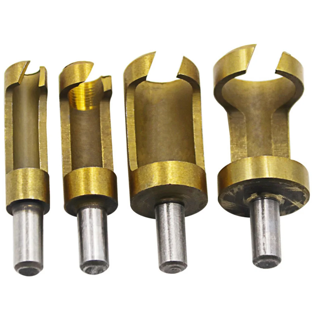 4pcs Wood Plug Cutter Drill Bit Set High Carbon Steel Wood Tenon Wood Plug Cutter Hole Opener Woodworking Drill Bit 6-16mm
4pcs Wood Plug Cutter Drill Bit Set High Carbon Steel Wood Tenon Wood Plug Cutter Hole Opener Woodworking Drill Bit 6-16mm