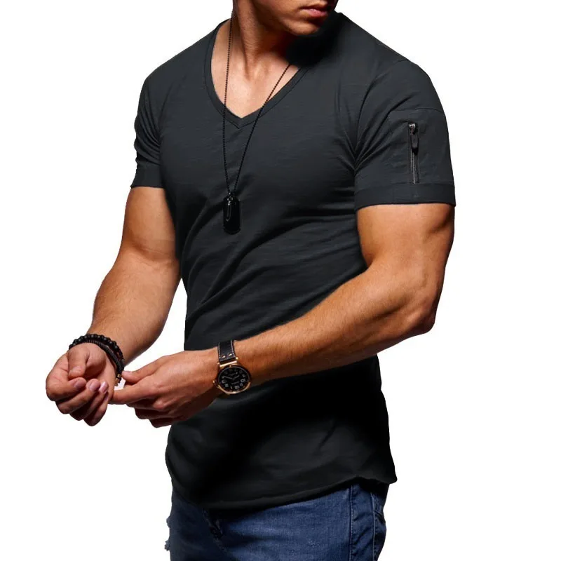 MRMT 2023 Brand New Men's T-Shirt European American V-Neck Solid Color Large Size Fashion Casual Short-Sleeved t-Shirt Men
MRMT 2023 Brand New Men's T-Shirt European American V-Neck Solid Color Large Size Fashion Casual Short-Sleeved t-Shirt Men